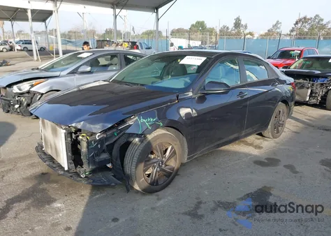 2022 Hyundai Elantra Sel из США, поврежденный, VIN 5NPLM4AG1NH054440